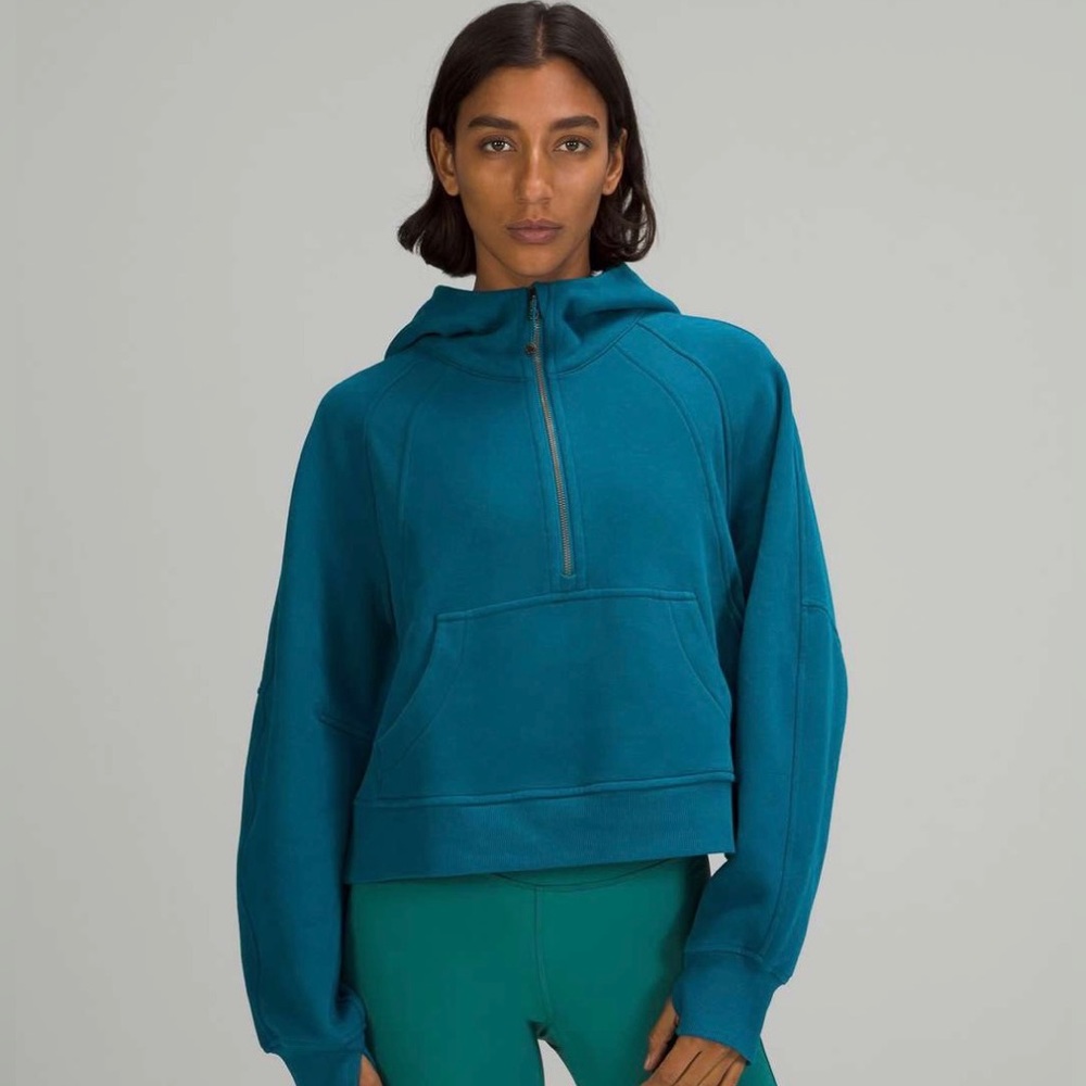 Scuba oversized half zip sweater